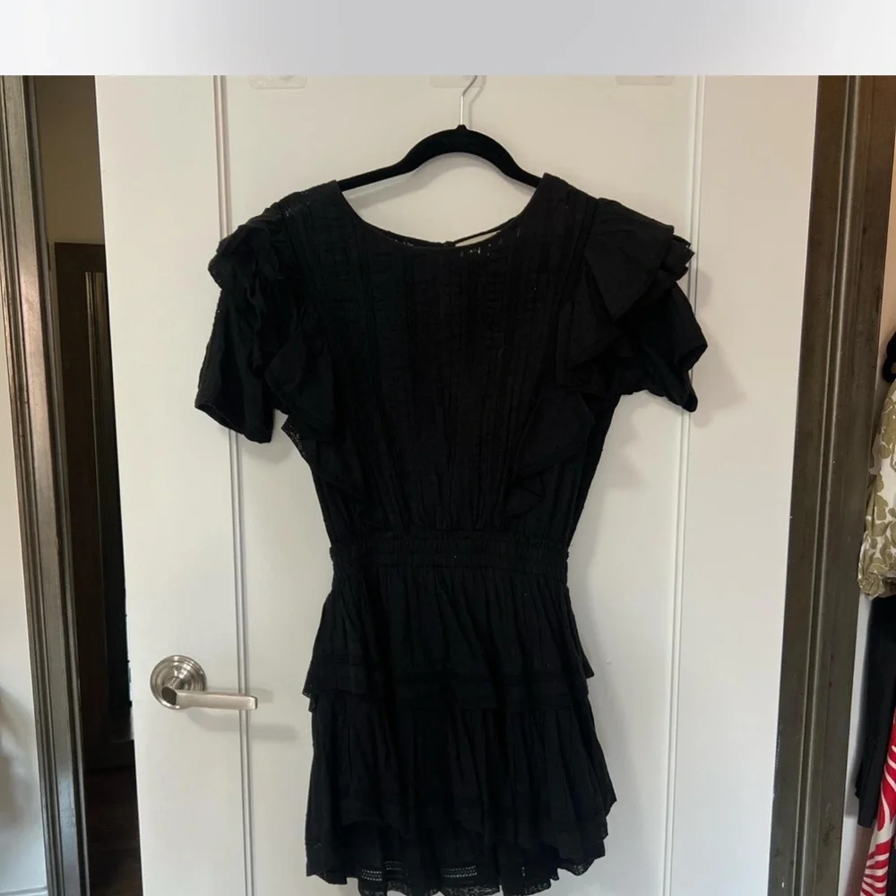 Love Shack Fancy natasha dress black - Picture 2 of 4